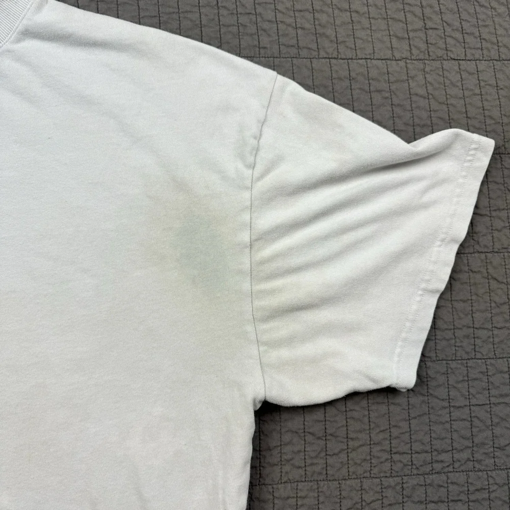 Darc Sport T Shirt Men's XXL White Wolves Bodybuilding Gym Workout Boxy Fit‎ - Picture 8 of 14